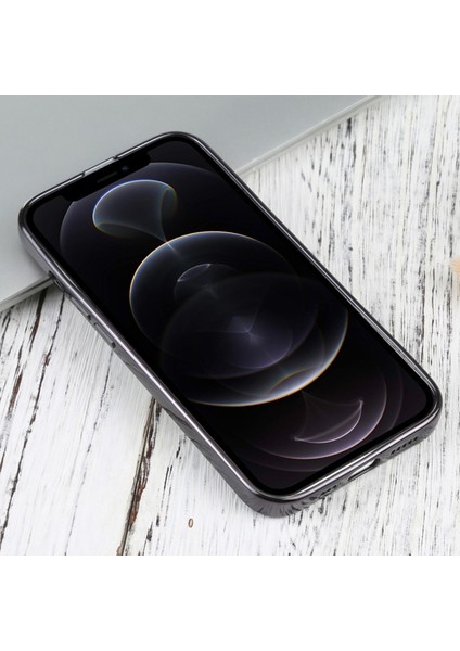 Apple iPhone 13 Pro 6.1inç Lazer Kaplama Renkli Kenar Şeffaf Kılıf