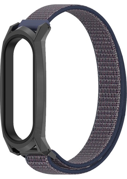 Xiaomi Mi Band Için Gt Naylon Döngü Kayışı 6/5/4/3 Mavi (Yurt Dışından)