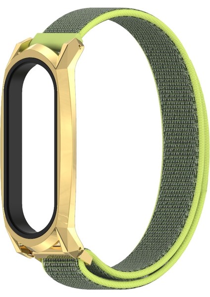 Xiaomi Mi Band Için Gt Naylon Döngü Kayışı 6/5/4/3 Mavi (Yurt Dışından)