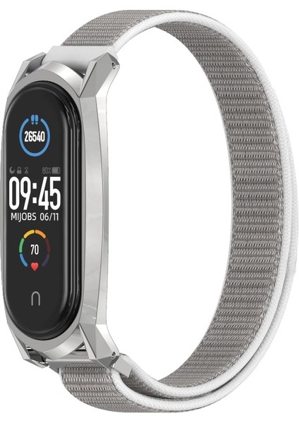 Xiaomi Mi Band Için Gt Naylon Döngü Kayışı 6/5/4/3 Mavi (Yurt Dışından) modelleri