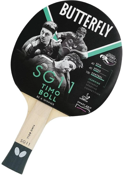 85012S Boll Smart Grip SG11 Ittf Onaylı Masa Tenisi Raketi 85012S