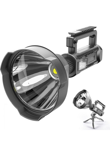 W591 P90 10W Tripod ile Güçlü LED El Feneri (Yurt Dışından)