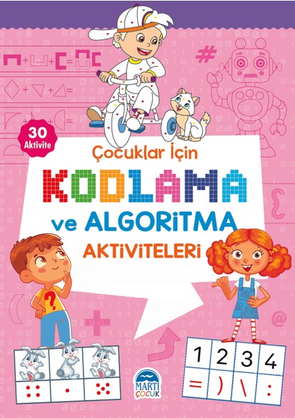 Çocuklar Için Kodlama ve Algoritma Aktiviteleri - Pembe