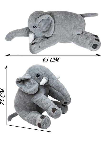 Oyuncak Ayıcı 65 cm Uyku Arkadaşım Fil modelleri