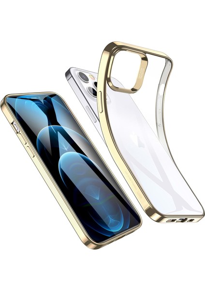 iPhone 12 Pro Kılıf,halo Altın Rengi