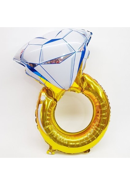 Tektaş Yüzük Temalı Folyo Balon 84 Cm.