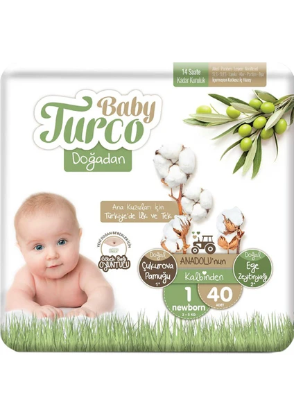 Baby Turco 1 Numara 40'lı Bebek