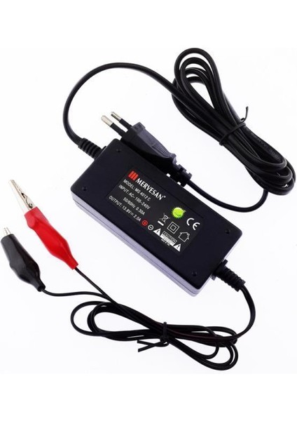 Akü Şarj Aleti Mervesan 4012 C 12 Volt 2 Amper