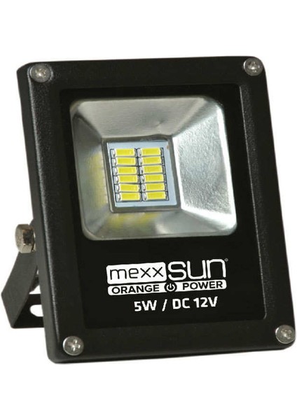 12 Volt 5 Watt LED Projektör (Hazır Sistem--Kablolu)