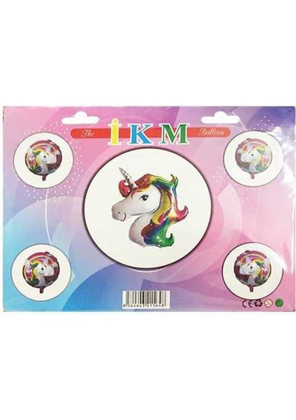 Unicorn 5li Folyo Balon Seti