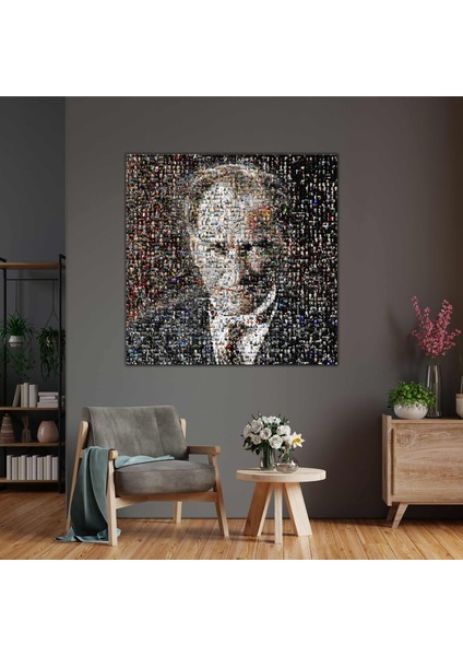 Mustafa Kemal Atatürk Resim Albüm Kanvas Tablo