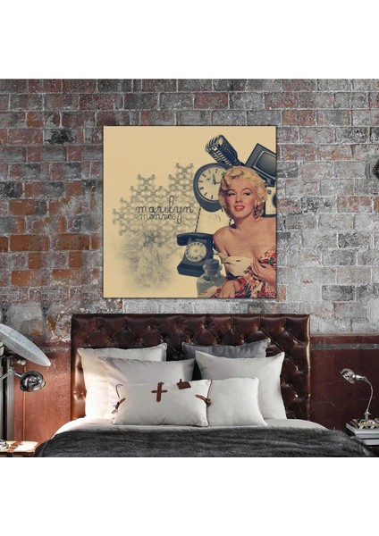 Marilyn Monroe Nostalji Kanvas Tablo