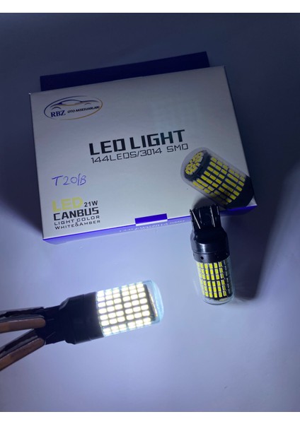 T20 Beyaz 144 LED Ampul