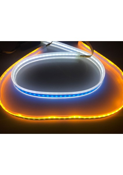 Far Üstü LED Turuncu Beyaz Çift Renk Kayar LED fırsatları