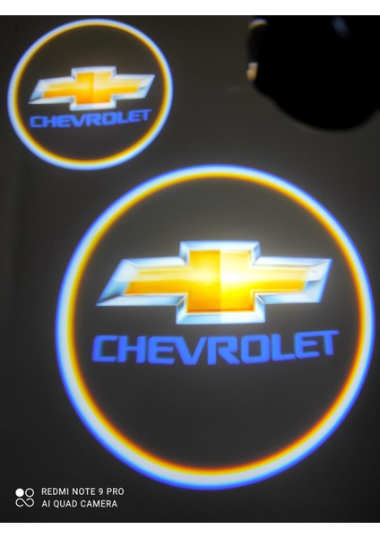 Chevrolet Pilli Kapı Altı Logo Mıknatıs Sensörlü