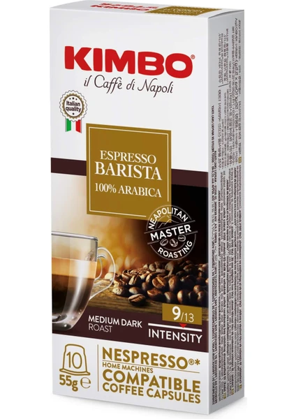 Barista Armonia 100% Arabica Nespresso Uyumlu Kapsül Kahve (10'luk kutuda)