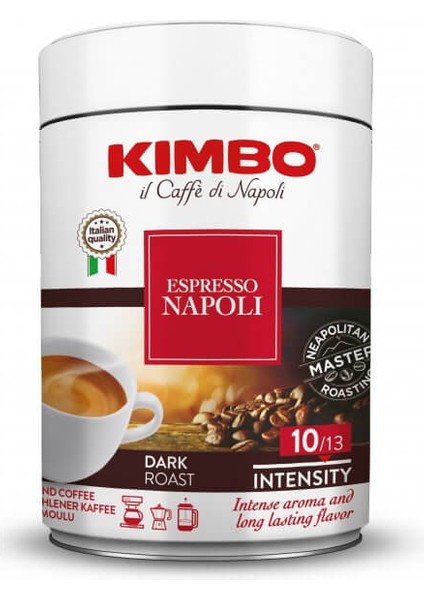 Espresso Napoli Filtre Kahve Teneke Kutu (250 gr)