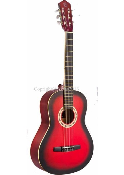 CARİSSA-CG-160 Rds(Kırmızı Siyah) Klasik Gitar