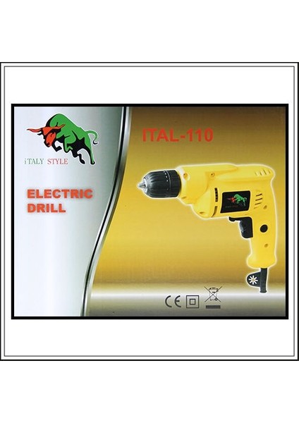 Italy Style 400 W Darbesiz Vidalama Matkap Yüksek Sıkım Sağlam Tork