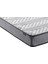 Niron Silver Yatak Baza Başlık Seti 90X190 Tek Kişilik Yatak Gri Keten Baza ve Başlık 9