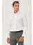 ALTINYILDIZ CLASSICS Erkek Beyaz Ütü Gerektirmeyen Non-iron Slim Fit Dar Kesim %100 Pamuk Armürlü Gömlek 2