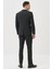 ALTINYILDIZ CLASSICS Erkek Siyah Slim Fit Dar Kesim Mono Yaka Takım Elbise 6