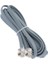 Telefon Kablosu 6P6C Kablo 6 Pinli Soketli Telefon Kablosu 3 M 1