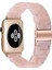 Apple Watch Uyumlu 42-44MM KRD25 Resin Şeker Pembe Kordon 1