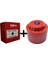 Yangın Alarm Ihbar Ikaz Sireni ve Butonu 220V 2'li Set 1