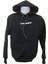 Erkek Siyah Kapüşonlu Owersize Salaş Üç Iplik Sweat Shirt Esk-Plma 2