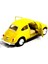 Dekoratif Sarı Çek-Bırak Metal Vosvos Araba Dıe Cast Büyük Boy 12 cm 2
