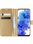 Tecno Camon 16 Kılıf Delux Leather Wallet Gold 1