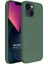 Apple iPhone 13 Kılıf Groovy Soft Koyu Yeşil 1