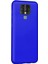 Matte Silicone Tecno Camon 16 Kılıf Mavi 2