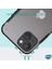 Apple iPhone 13 Mini Kılıf Frosted Frame Kırmızı 5