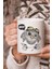 Vektörel Çizim Sinirli Baykuş Ungry Owl Whom ? Logo Baskılı Kupa Bardak 1