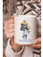 Vektörel Çizim Şirinler Şirine Smurfette Logo Baskılı Kupa Bardak 1