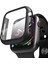 Apple Watch Uyumlu Series 7 45MM Kılıf Matte Premium Slim Watch Uyumluband Siyah 1