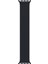 Apple Watch Uyumlu Series 7 41MM Kordon, (Small Size, 127MM) Braided Solo Loop Band Siyah 1