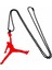 Kırmızı Renk Slam Dunk Air Jordan Kolye 1