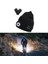 Strade Store Bluetooth LED Beanie Şapka Şarj Edilebilir El-Serbest Far Mic Hoparlör Şapkalar Siyah Eldivenli  (Yurt Dışından) 5