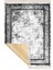 Bazaarforum Dekoratif Saçaklı Mermer Desen Yeni Model Pvc Deri Kaymaz Taban Dijital Baskı Halı 100X300CM CK-539 1