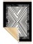Bazaarforum Dekoratif Saçaklı Mermer Desen Yeni Model Pvc Deri Kaymaz Taban Dijital Baskı Halı 100X300CM CK-529 1