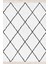 Bazaarforum Dekoratif Saçaklı Mermer Desen Yeni Model Pvc Deri Kaymaz Taban Dijital Baskı Halı 130X180CM CK-606 2