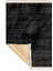 Bazaarforum Dekoratif Saçaklı Mermer Desen Yeni Model Pvc Deri Kaymaz Taban Dijital Baskı Halı 100X200 cm CK-594 1