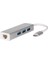 Type-C To 3*usb 3.0 Gigabit Ethernet RJ45 Çevirici 1