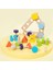 1 Takım Montessori Bebek Ahşap Vida Sürücü Kurulu Vida Cıvataları Pratik Oyuncak (Yurt Dışından) 4