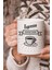 Espresso Coffee Shop Vektörel Çizim Baskılı Kupa Bardak 1
