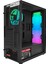 X-Base Temper Camlı 600W 80 Plus Bronze Argb Fanlı Bilgisayar Kasası 5