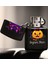 Kişiye Özel Happy Halloween Tasarımlı Renkli Baskılı Siyah Benzinli Metal Çakmak-13 2